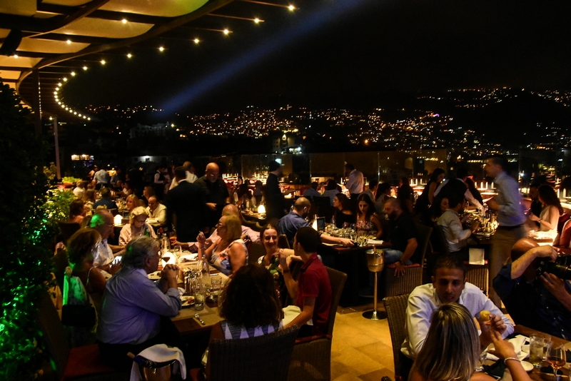 Jounieh Fireworks Show from Burj on Bay Hotel